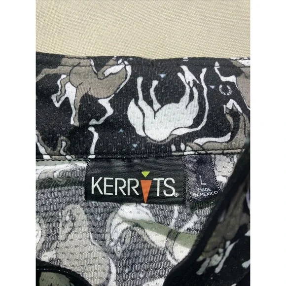 Youth Kerrits Equestrian Collared Quarter Zip Dri Fit Shirt Size Large - Picture 4 of 6